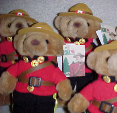 Small Mountie Bear